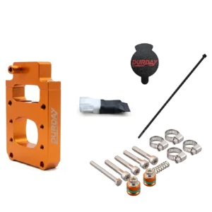 kit relocare injectoare tpi din aluminiu cnc portocaliu